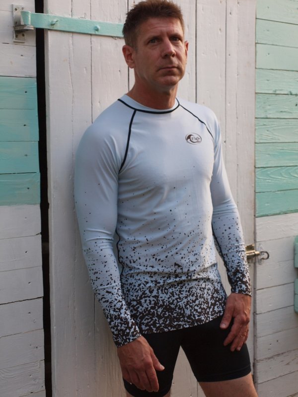 FLOJU - Wassersport-Shirt mit wasserdichter Tasche für SUP, Kite, Surf Sport